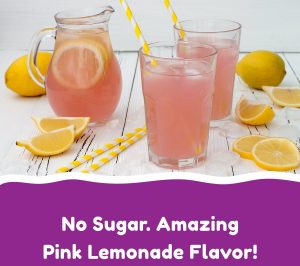 No Sugar Pink Lemonade